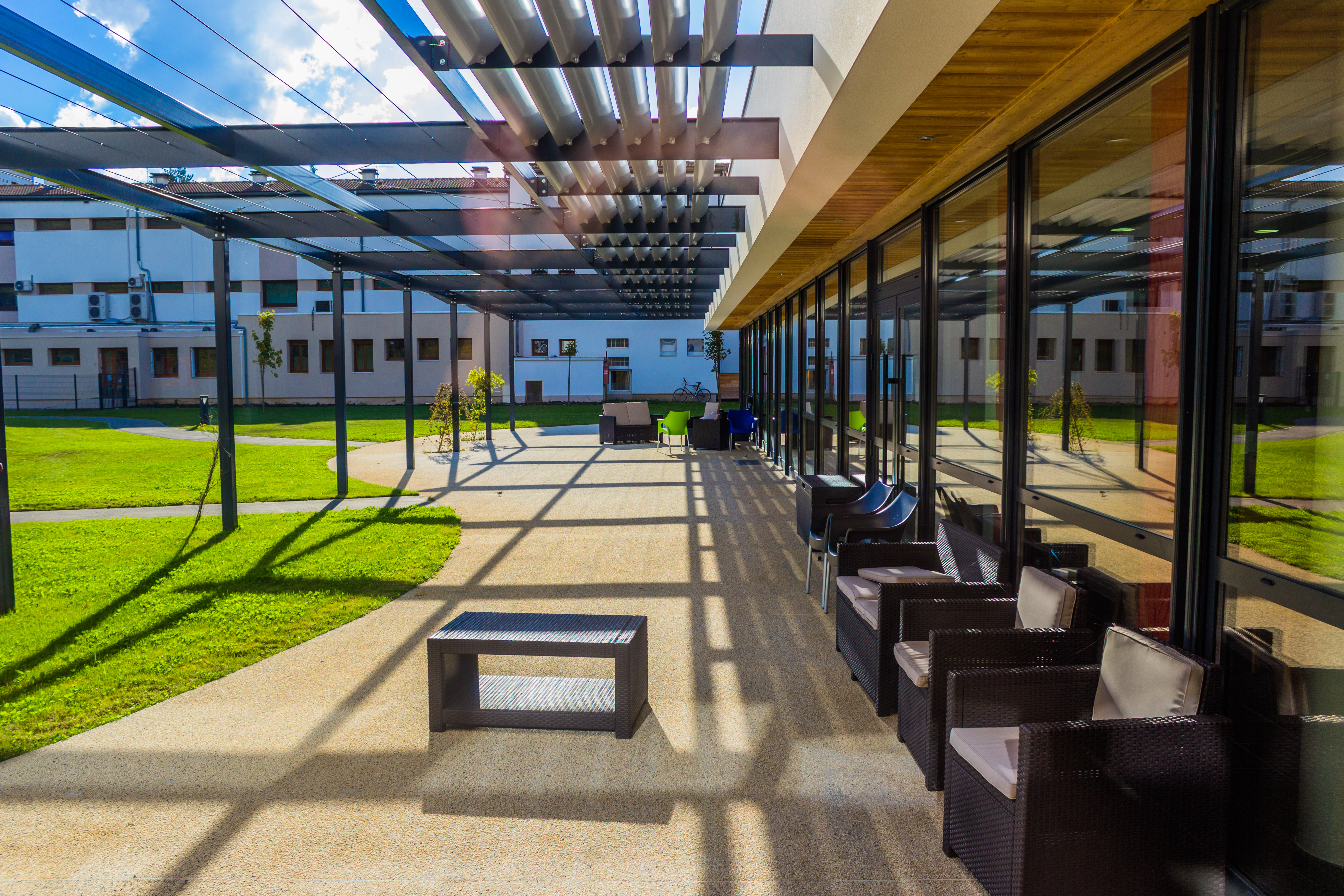 Extérieur de la résidence