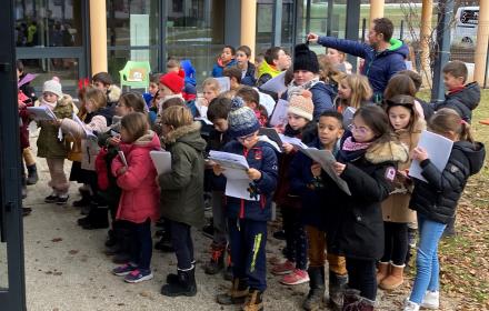 Chants des enfants de l'école Ste Agnès