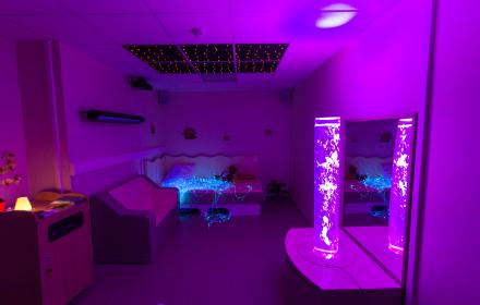 Salle Snoezelen de la résidence