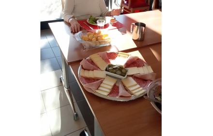 Repas raclette